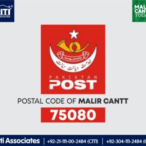 Postal Code of Malir Cantt Karachi