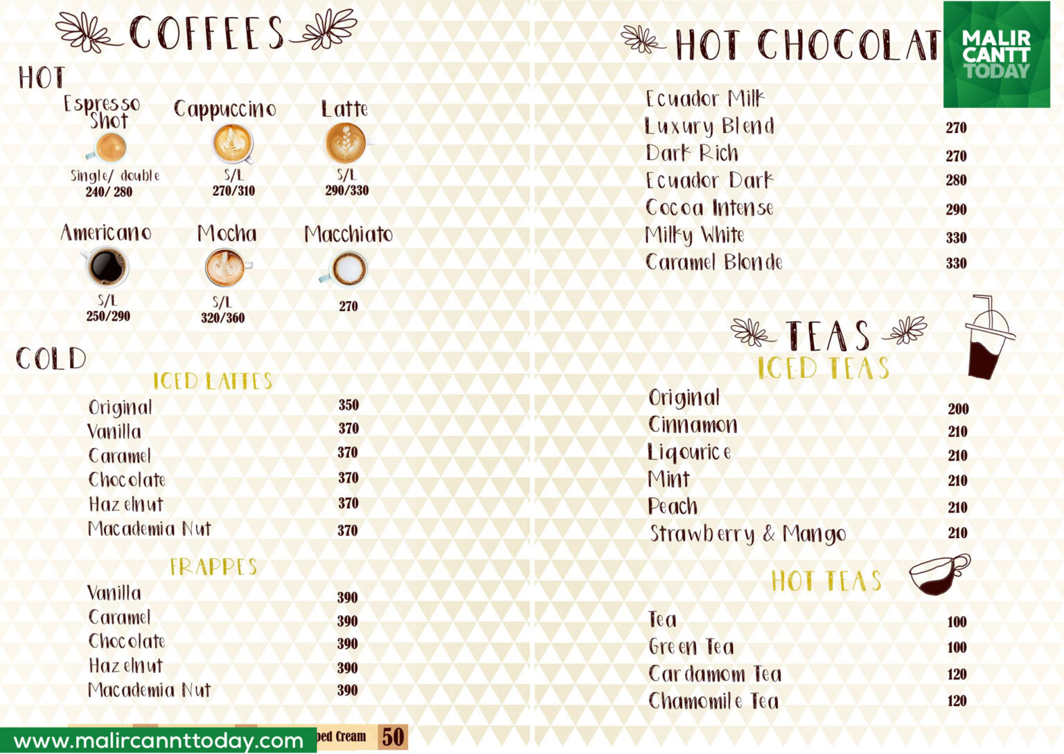 Cocoa Cafe & Bar Malir Cantt Today