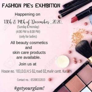 Fashion Pie Makeup Exhibition