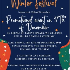 TalentSpeakes Presents Winter Festival 2021