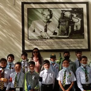 Students of Middle Section APS South Campus visited Iqra Library, Malir Cantt