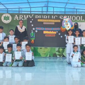 Certificate Distribution Ceremony of Junior Section at APS South Campus