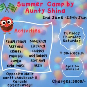 Summer Camp by Aunty Shina
