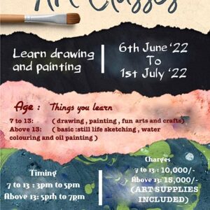 Learn Drawing and Painting – Summer Camp