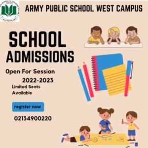 APS West Campus Admission Open for Session 2022-2023