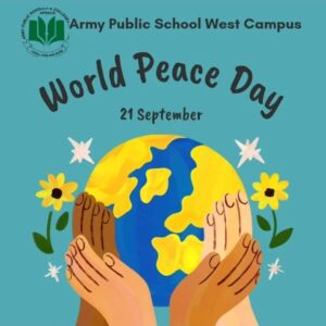 World Peace Day Celebrated at APS West Campus