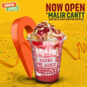 Agha Juice Now Open in Malir Cantt