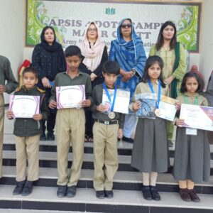 Prize Distribution Ceremony for ICATS Maths Competition at APS 4 Dots International Campus