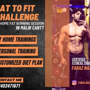 Fat to Fit Challenge – At Home Fat Burning Sessions