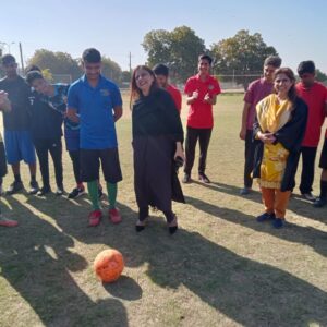 Football Match held at Cantt Public School & College, Malir Cantt.