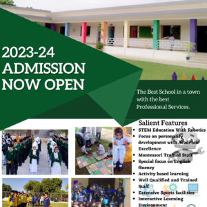 Admission Open at Army Public School West Campus –  Session 2023-24
