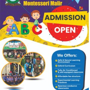 Admission Open at Base Montessori Malir – Session 2023-24