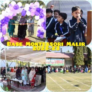 Glimpse from PAF Base Montessori Malir Annual Sports Day 2022.