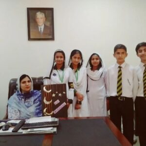 Students of Army Public School West Campus presented EID Card to their Teachers