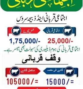 Imtiaz Stationers & Junaid Estate – Qurbani and Zabihah Service