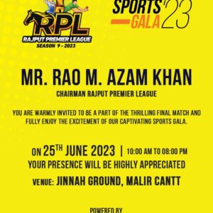 Join us for the Thrilling Final Match of RPL Season 9-2023 Sports Gala!