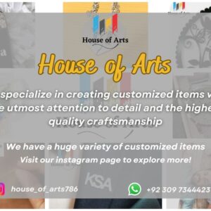 Welcome to House of Arts! Your Destination for Customized Masterpieces!