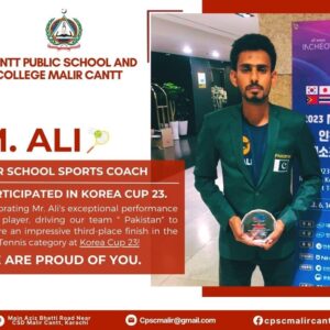 Celebrating the Success of Mr. Ali at Korea Cup 23!