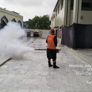 Fumigation Campaign in Imam Bargahs within CBM Jurisdiction