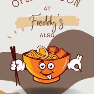 Noodaholic now opening at Freddy’s – The Food Street!