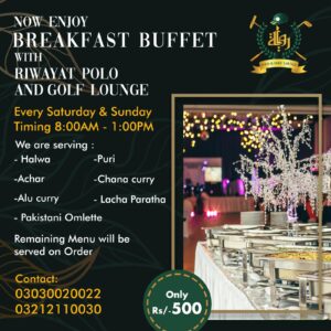 Now Serving: Breakfast Buffet at Riwayat Polo and Golf Lounge!