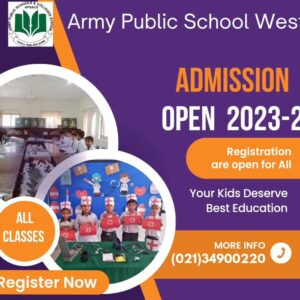 Rise and Shine with Army Public School West Campus- Admissions Open for 2023-24!