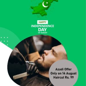 Celebrate Independence Day with Royal Men Salon – Azadi Offer!